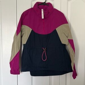Lululemon Colorblock Windbreaker/Pullover Anorak